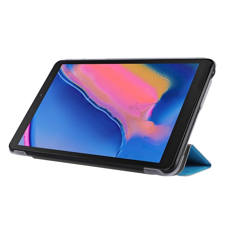 ENKAY Tri-Fold Fodral Samsung Galaxy Tab A 8 2019 P200 / P205 Ljusblå