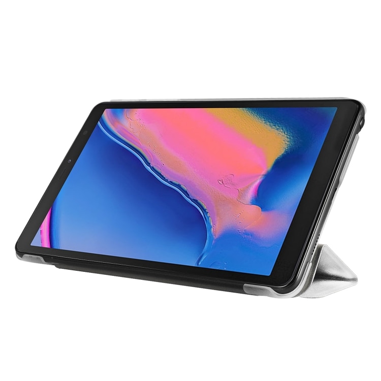 ENKAY Tri-Fold Fodral Samsung Galaxy Tab A 8 2019 P200 / P205 Vit