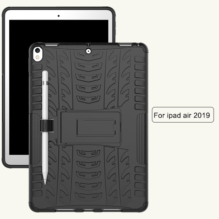 TPU Skyddsfodral med ställ iPad Air 2019 / Pro 10.5 Vit