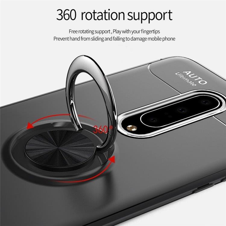 Skyddsfodral med ring  OnePlus 7 Pro Svart
