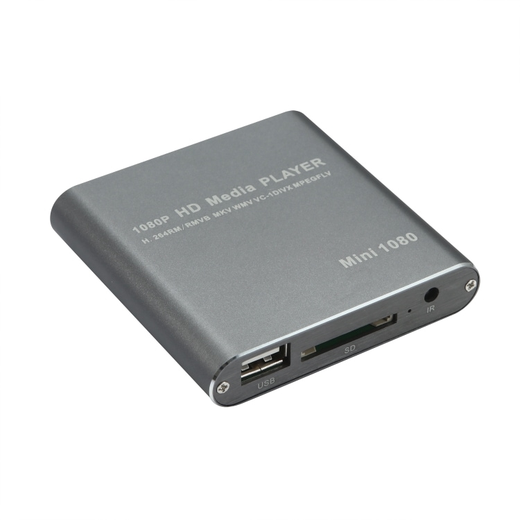 MINI Media Player 1080P USB HDD SD