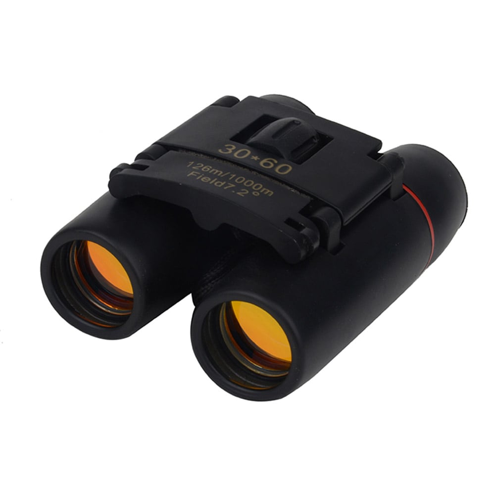 Kikare med röd lins