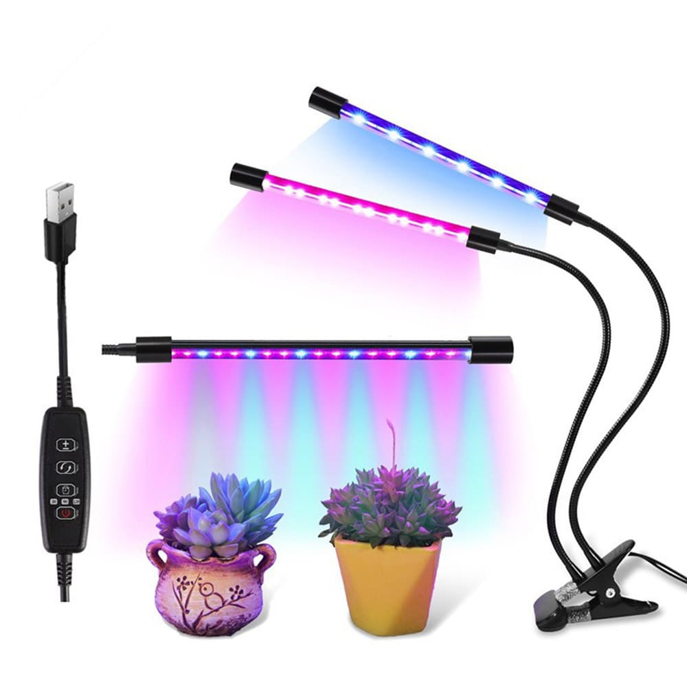 Plantlampa / Växtlampa med 40 LED växtbelysning