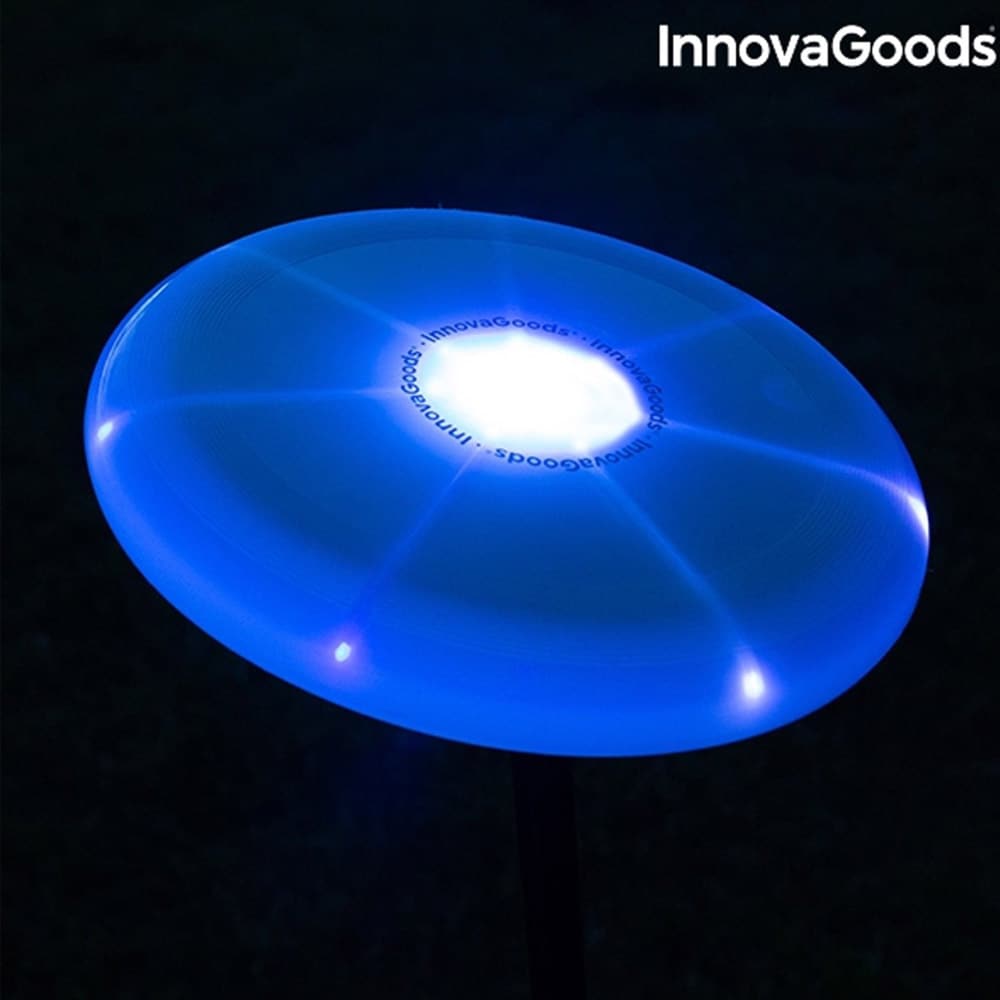 Multifärgad Frisbee med LED
