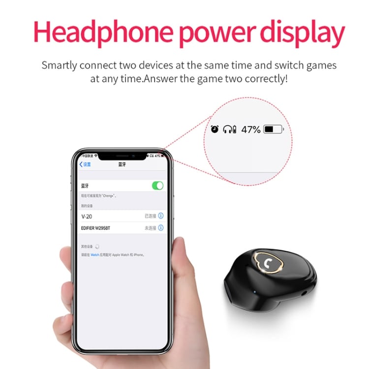 Mini Bluetooth 4.2 Hörlurar In ear