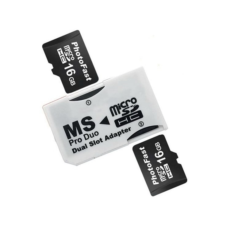 MS PRO Duo Adapter för Micro SDHC