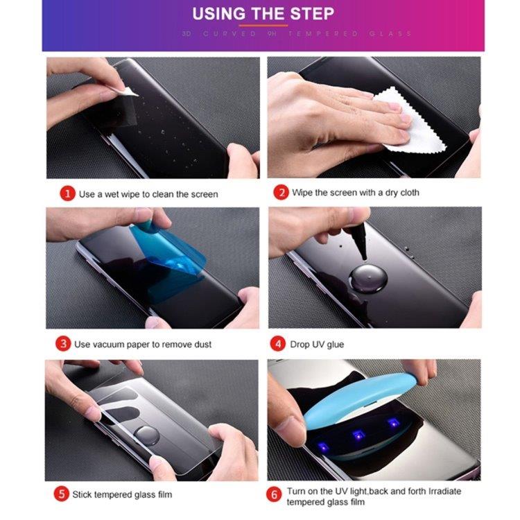 3D Skärmskydd UV Screen till Galaxy Note10 Pro