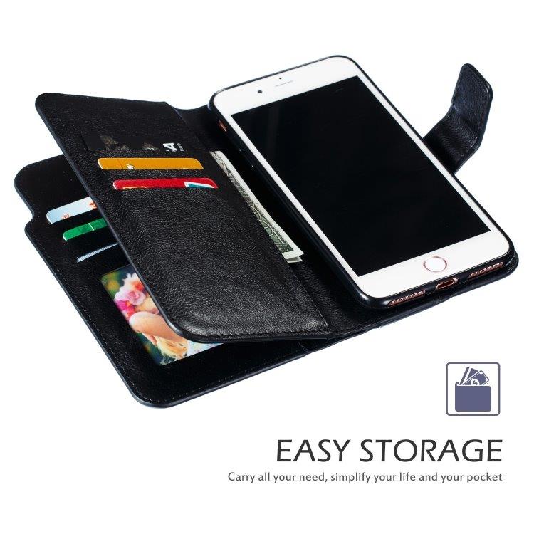 Skyddsfodral Flipcase med korthållare till iPhone 7 Plus