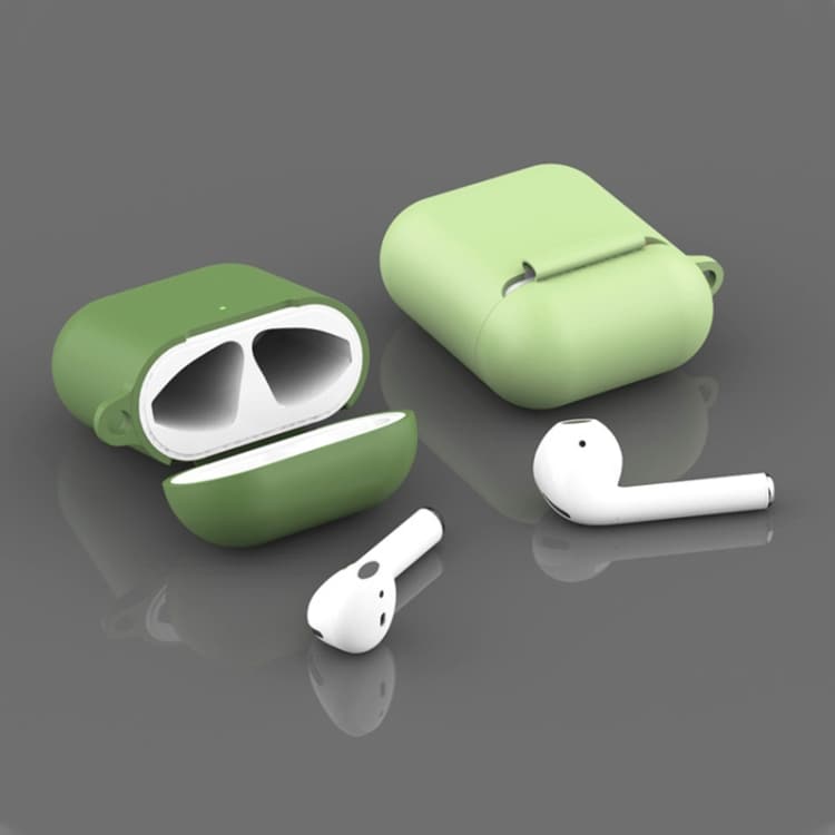 Shockproof silikon skyddsfodral till Apple AirPods 1 / 2 - Grön
