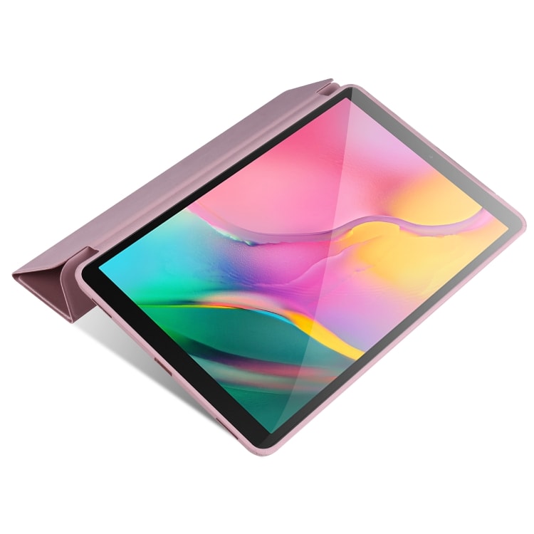 Flipcase skyddsfodral med hållare till Galaxy Tab A 10.1 (2019) - Röd