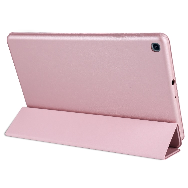 Skyddsfodral Flipcase med hållare till Galaxy Tab A 10.1 (2019) - Rose Guld