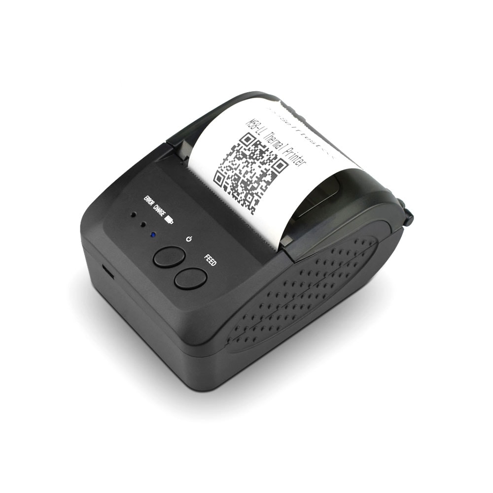 Portabel Mini Bluetooth kvittoskrivare