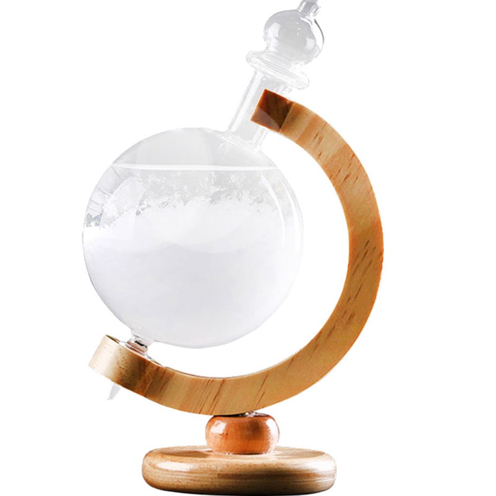 Stormglas Jordglob Barometer - Globe stormvarnare