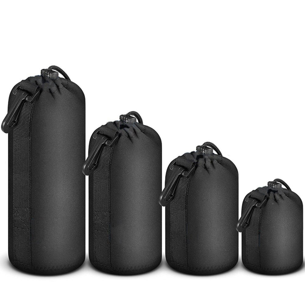 Objektivväskor i nylon 4-pack