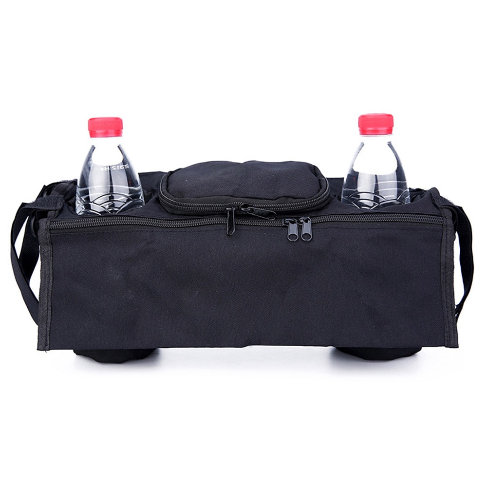 Förälderkonsoll för barnvagn med smart förvaring