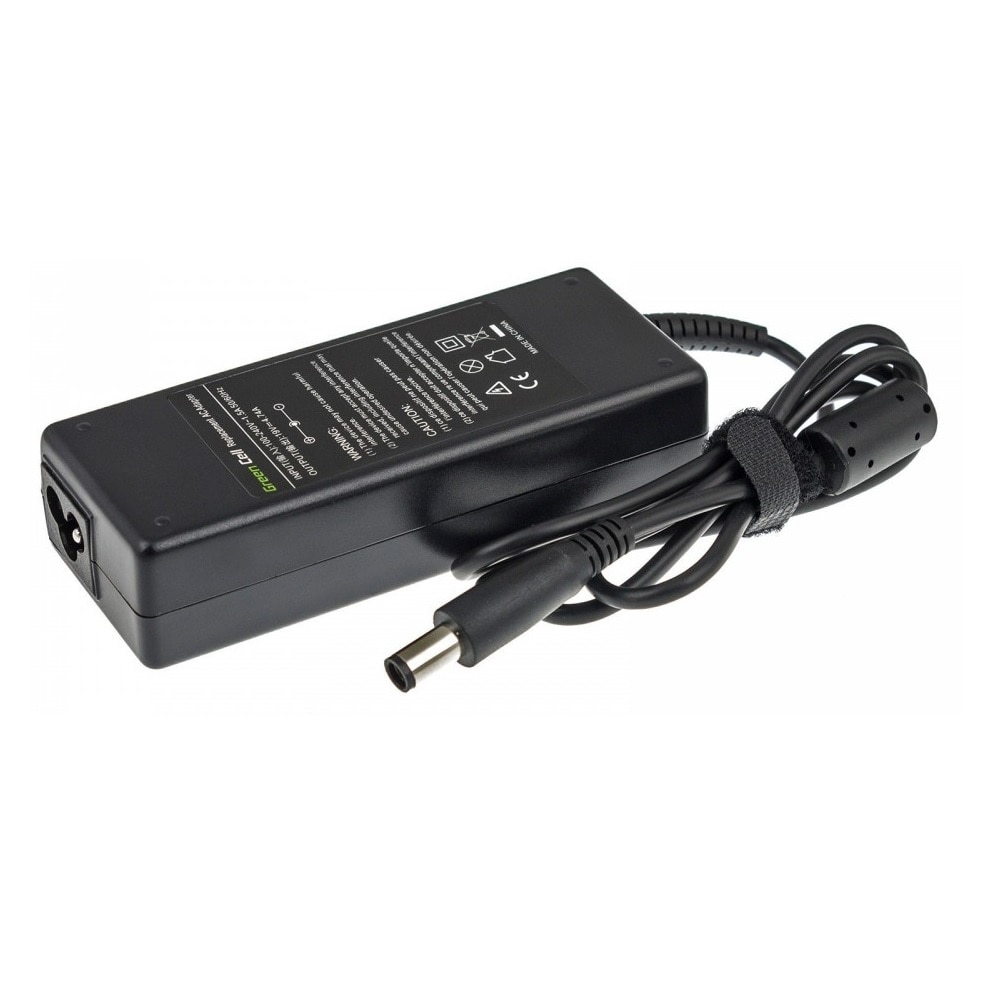 Green Cell laddare / AC Adapter till HP 90W / 19V 4.74A / 7.4mm-5.0mm