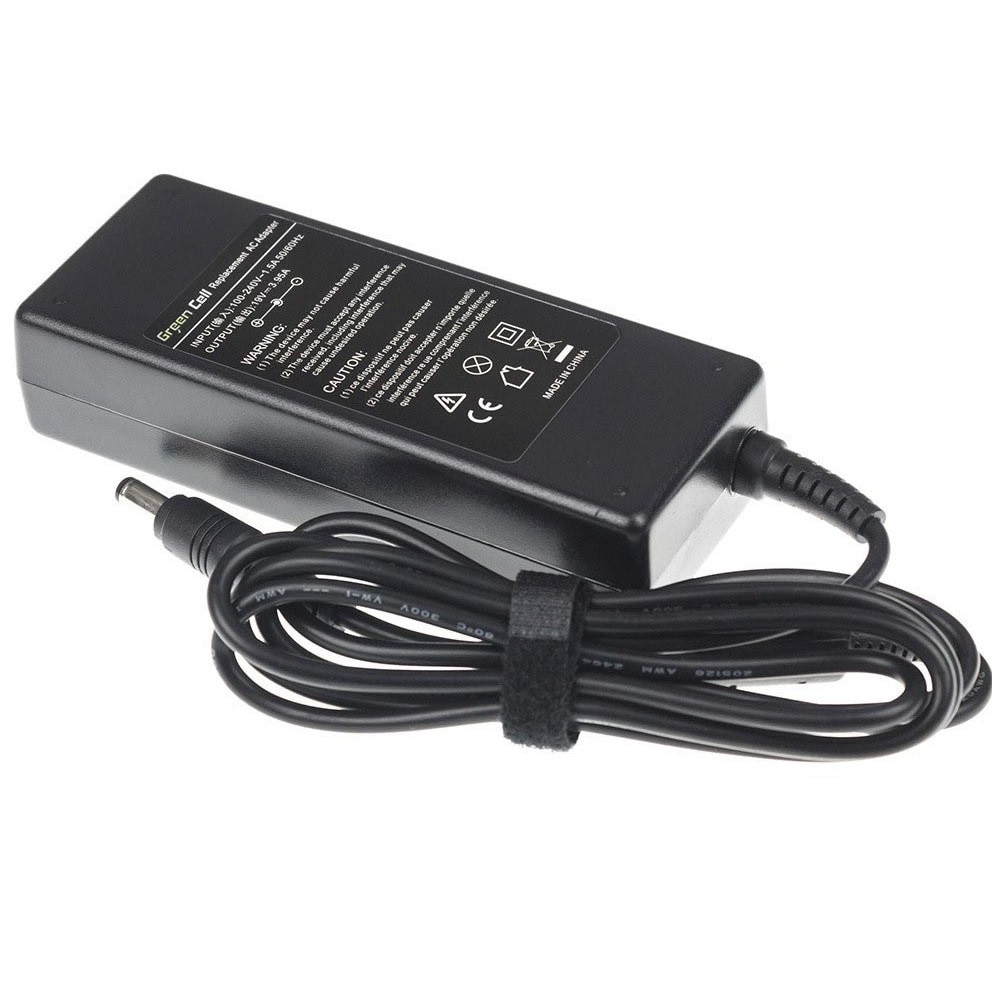 Green Cell laddare / AC Adapter till Toshiba Asus 75W / 19V 3.95A / 5.5mm-2.5mm