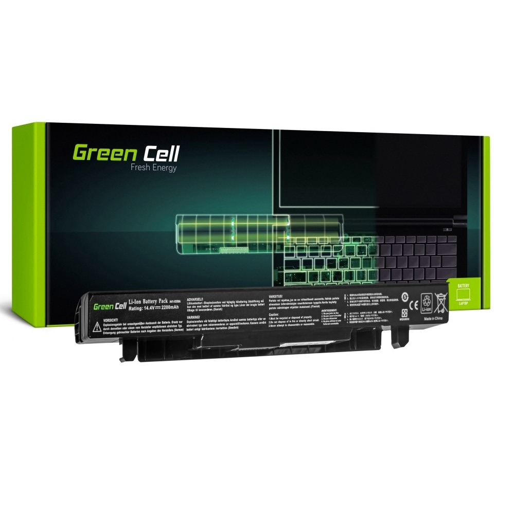 Green Cell laptop batteri till Asus A450 A550 R510 X550 / 14,4V 2200mAh