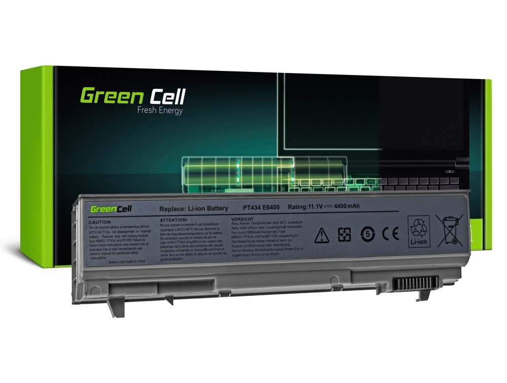 Green Cell laptop batteri till Dell Latitude E6400 E6410 E6500 E6510