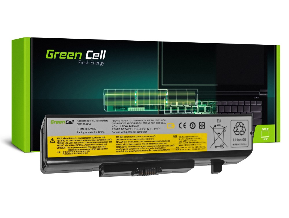 Green Cell laptop batteri till Lenovo Y480 V480 Y580