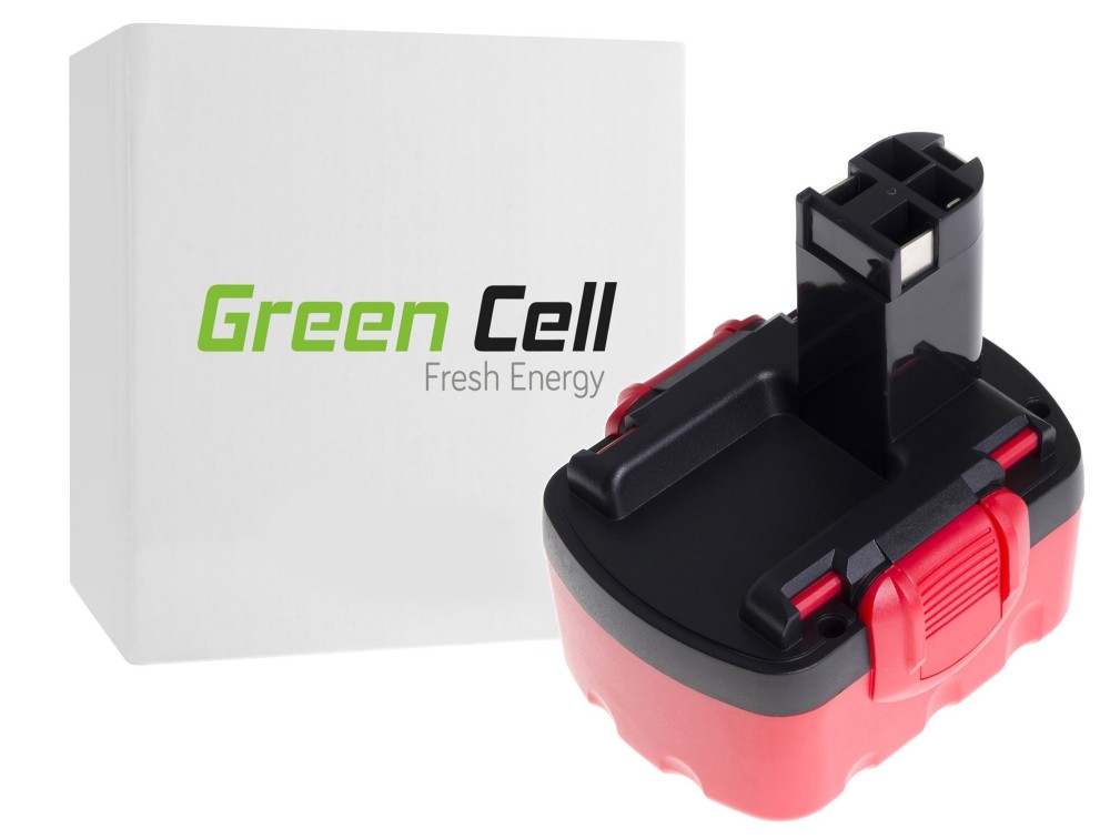 Green Cell verktygsbatteri till  Bosch O-Pack GSR 14,4VE-2 PSR 14,4 PSB 14,4VE-2