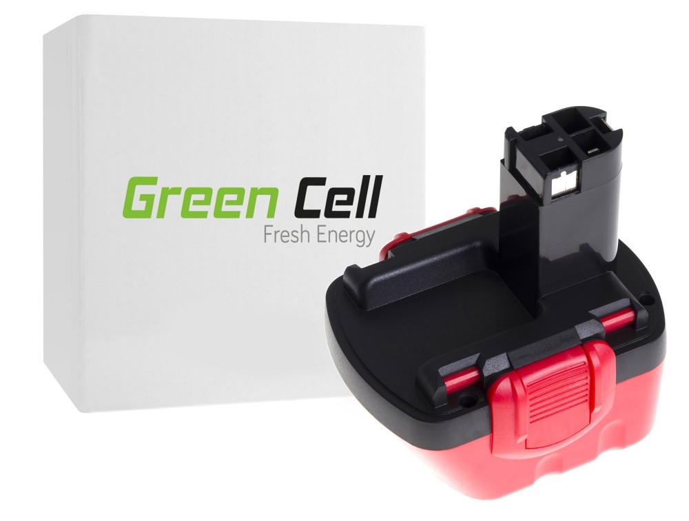 Green Cell verktygsbatteri till Bosch O-Pack 3300K PSR 12VE-2 GSB 12 VSE-2