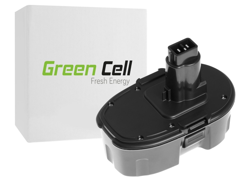 Green Cell verktygsbatteri DE9093 DE9503 till DeWalt DC020 DC212