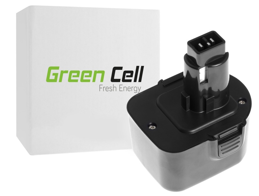 Green Cell verktygsbatteri PS130 DE9072 PS12VK till Black & Decker FS12 DeWalt 2802K DC740KA