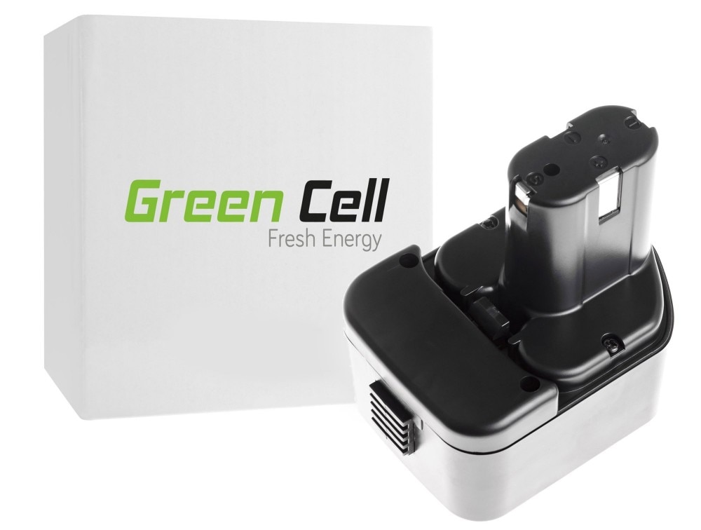 Green Cell verktygsbatteri EB1214S till Hitachi