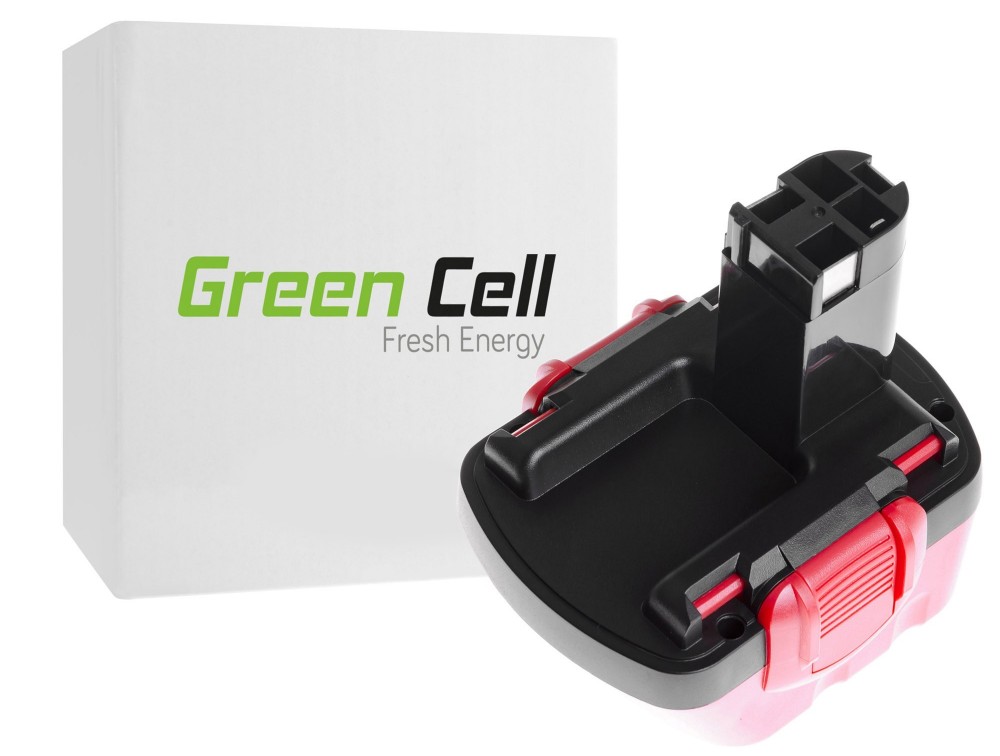 Green Cell verktygsbatteri BL1830 till BAT043 Bosch O-Pack 3300K PSR 12VE-2 GSB 12 VSE-2
