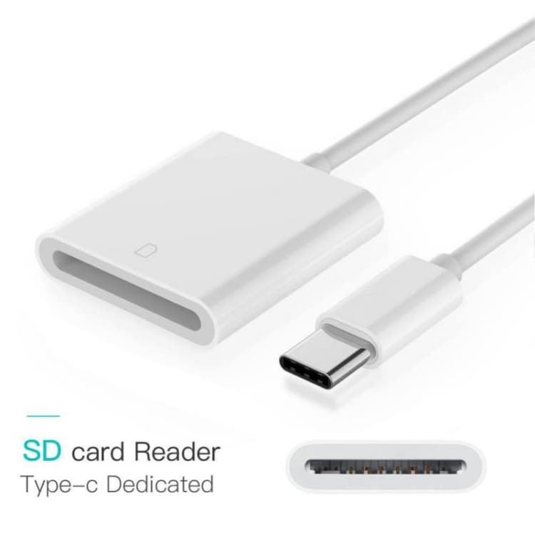 USB type-C till SD minneskort adapter