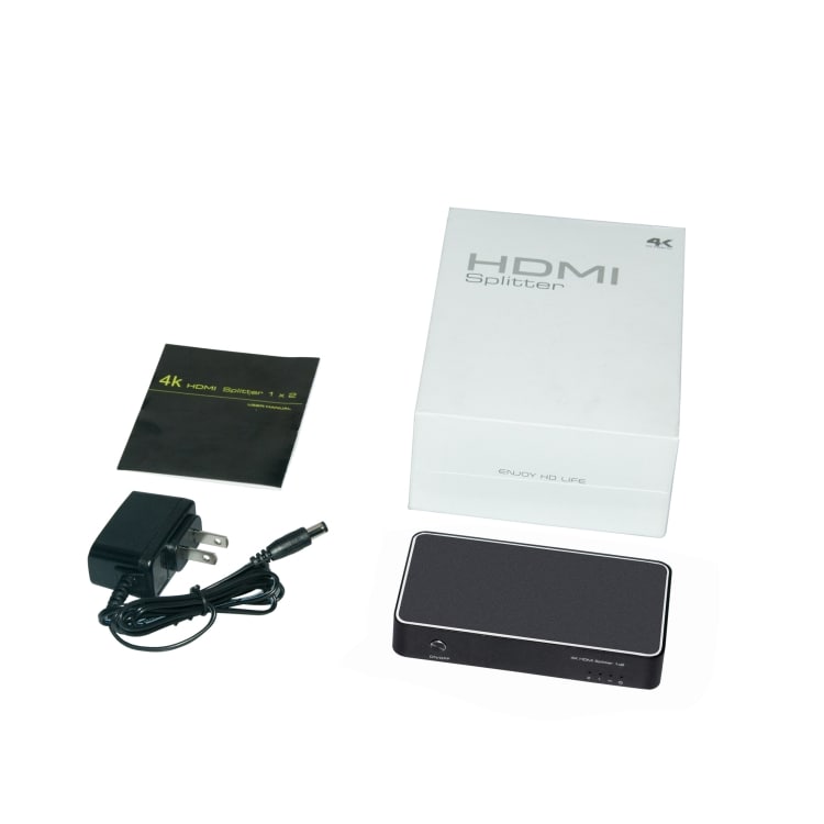 VK-102K HDMI Splitter 1 in 2 ut Support 4K