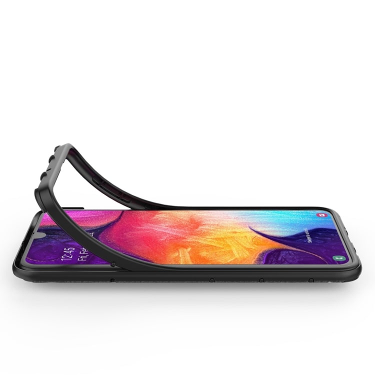 Skal med magnetfäste och stödring för Samsung Galaxy A50