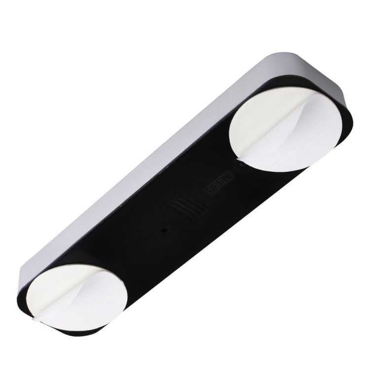 Svart spotlight med 5 LED-lampor och touchfunktion