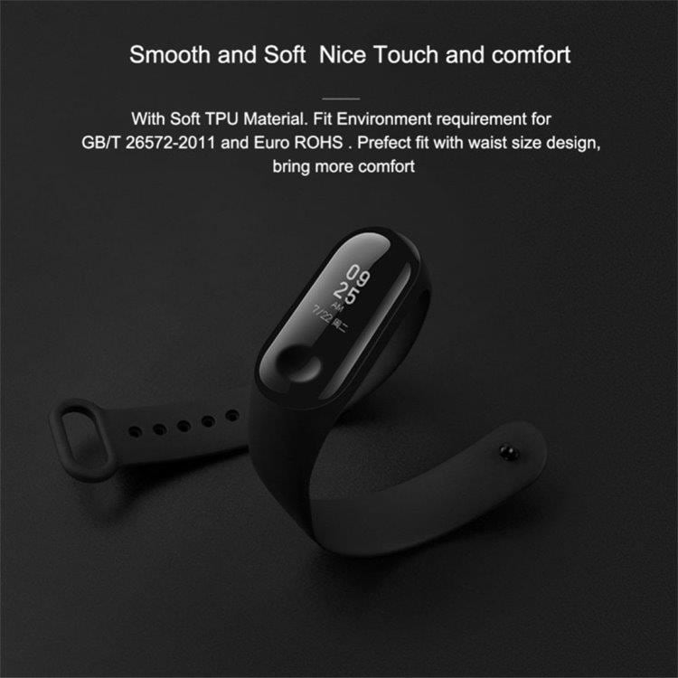 Klockarmband till Xiaomi Mi Band 4 - Svart