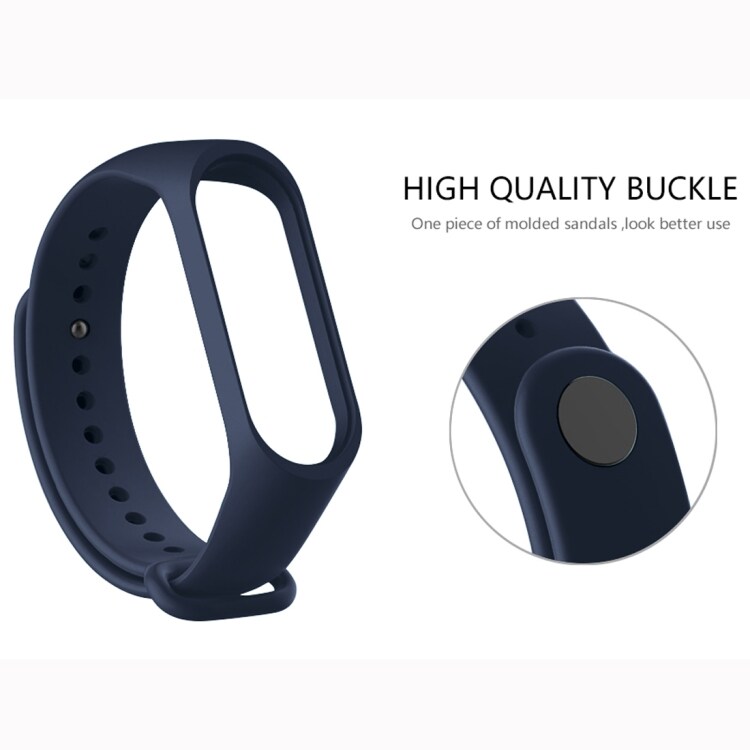 Klockarmband till Xiaomi Mi Band 4 - Svart