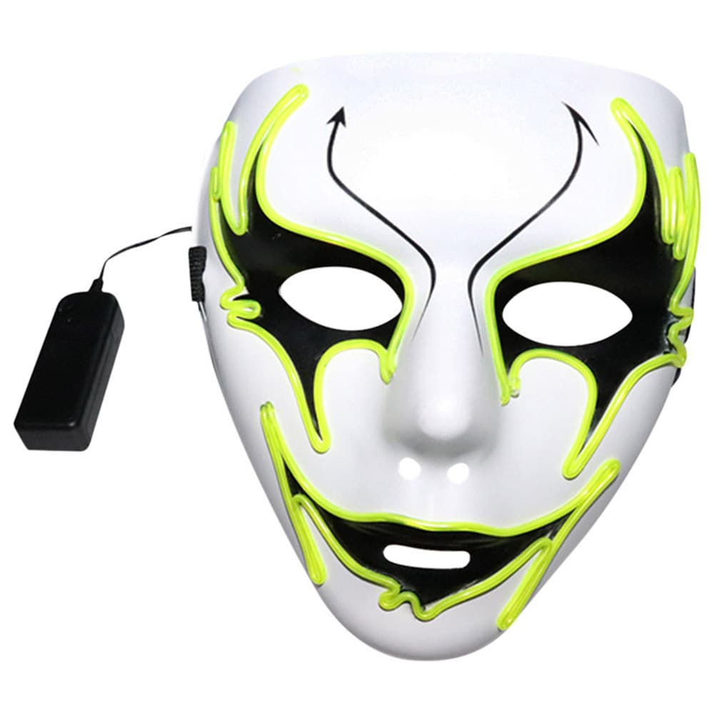 El wire purge led mask Grön