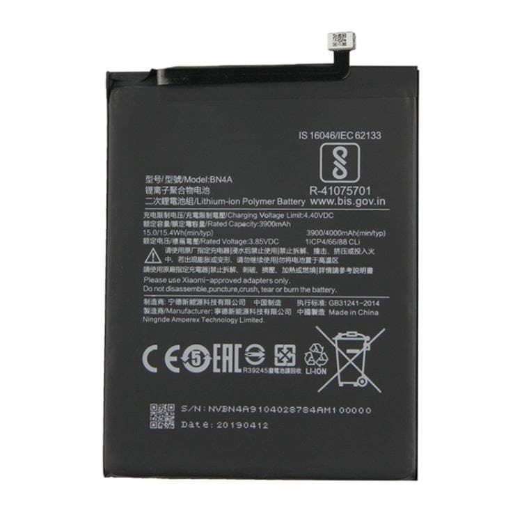 Mobilbatteri till Xiaomi Redmi Note 7 / Note 7 Pro - 3900mAh