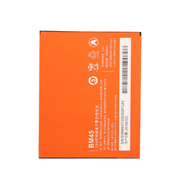 Mobilbatteri Xiaomi Redmi Note 2