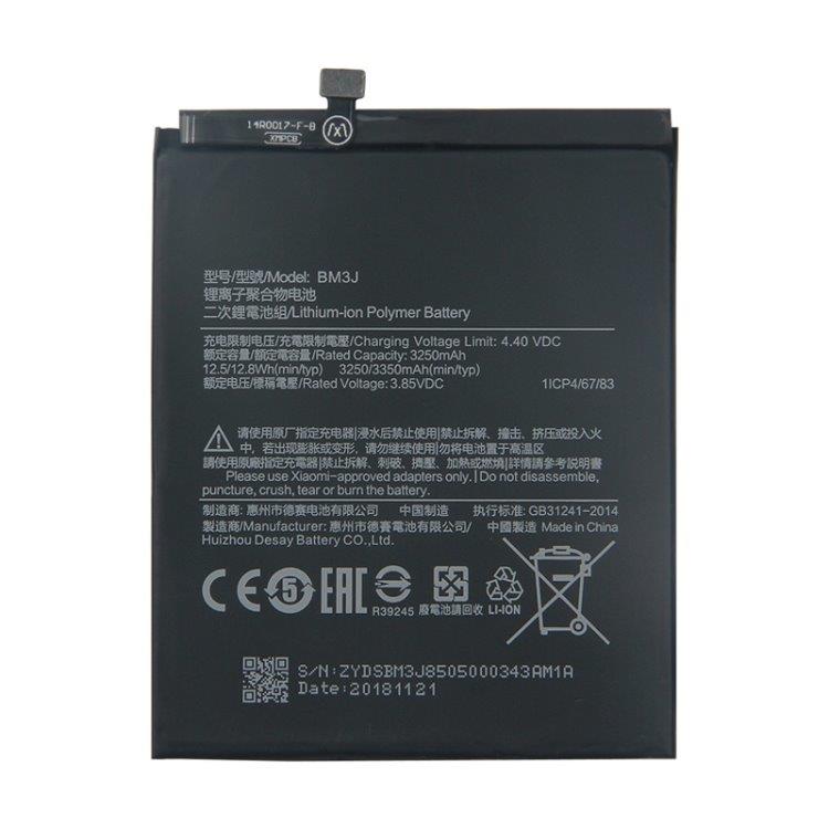 Mobilbatteri till Xiaomi Mi 8 Lite - 3250mAh