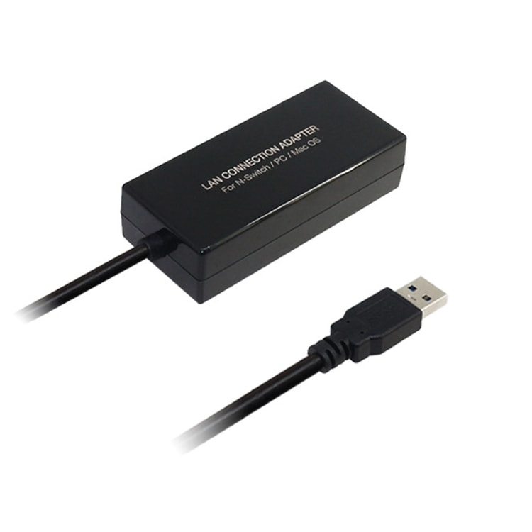 LAN Adapter 1000Mbps USB 3.0 Nintendo Switch / Wii / WiiU