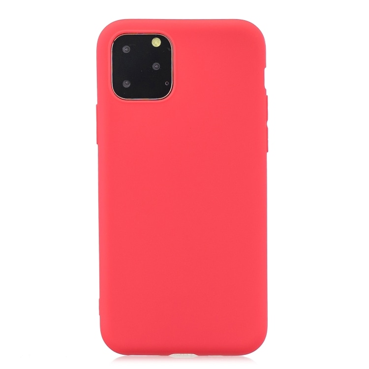 Mjukt Silikonskal iPhone 11 Pro Röd