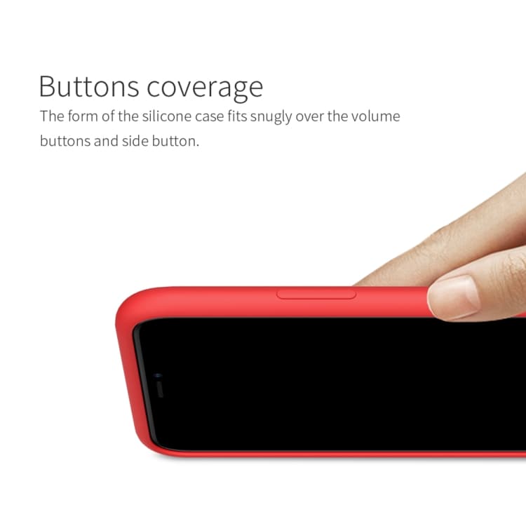 NILLKIN Flex Pure Silikonskal iPhone 11 Pro Max Svart