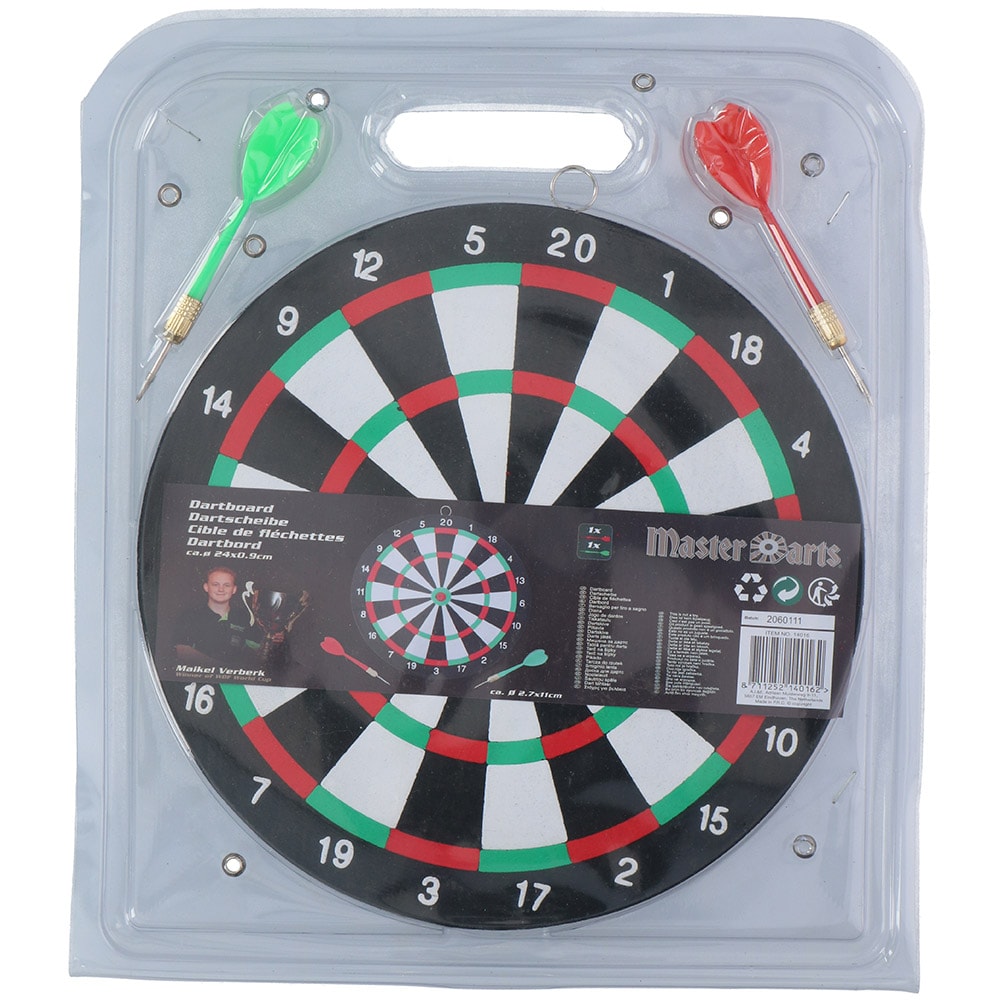 Darttavla med pilar 24cm