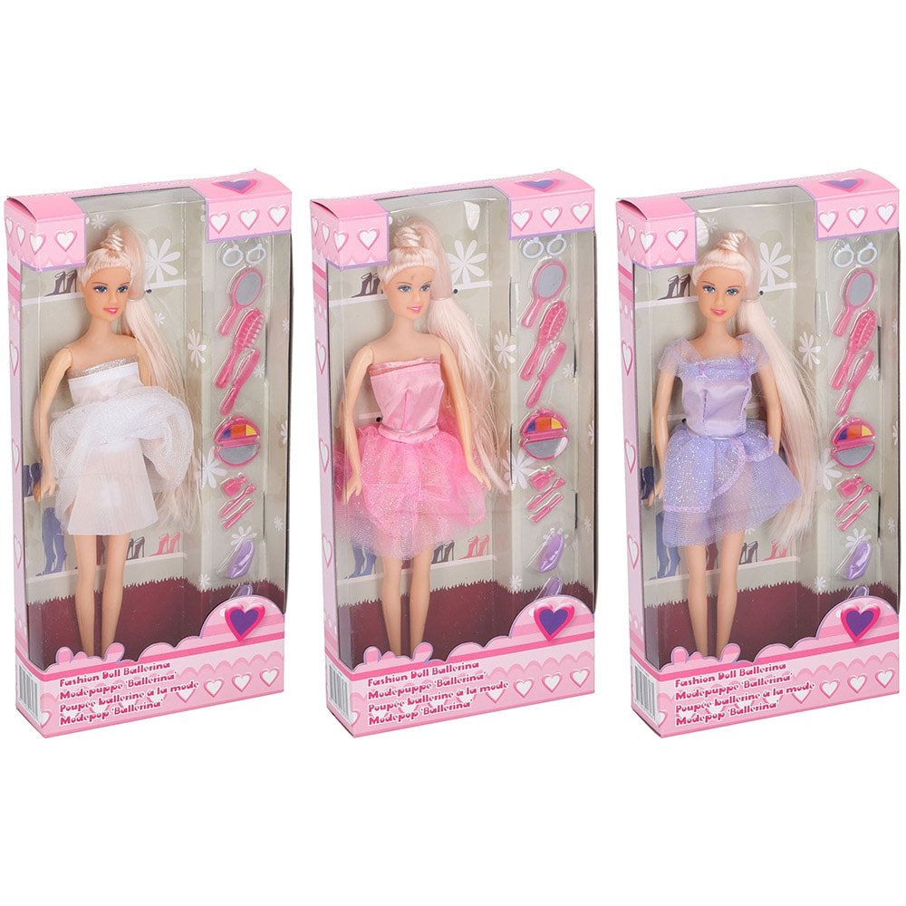 Ballerina med tillbehör