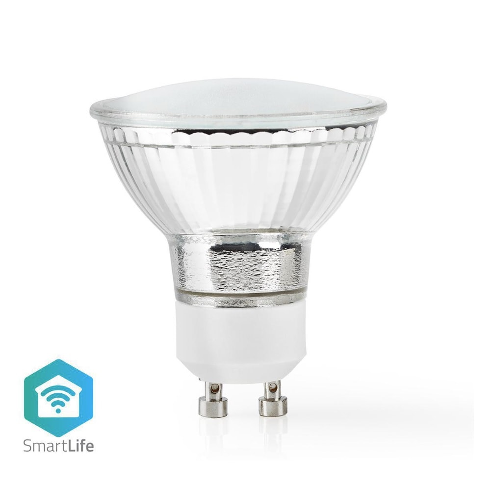 Nedis SmartLife Wi-Fi LED-lampa Varmvit GU10