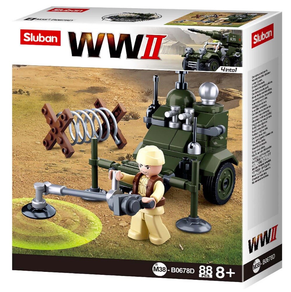 Byggblock WWII Serie Allied Minesweeper