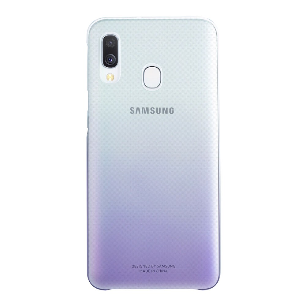 Samsung Gradation Cover till Galaxy A40 - Lila