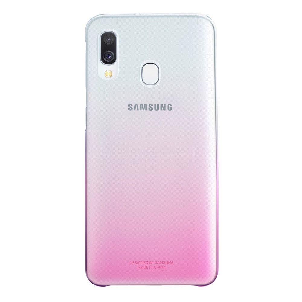 Samsung Gradation Cover till Galaxy A40 - Rosa