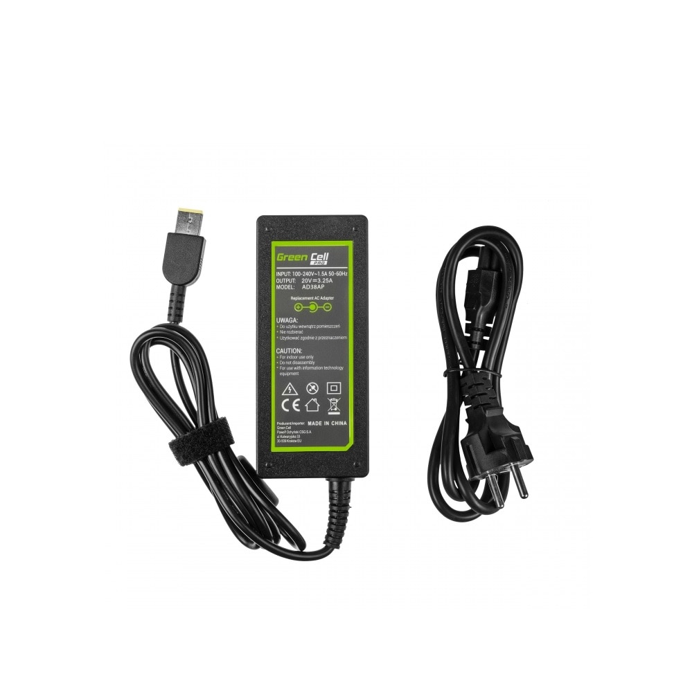 Green Cell Laddare / AC Adapter till Lenovo